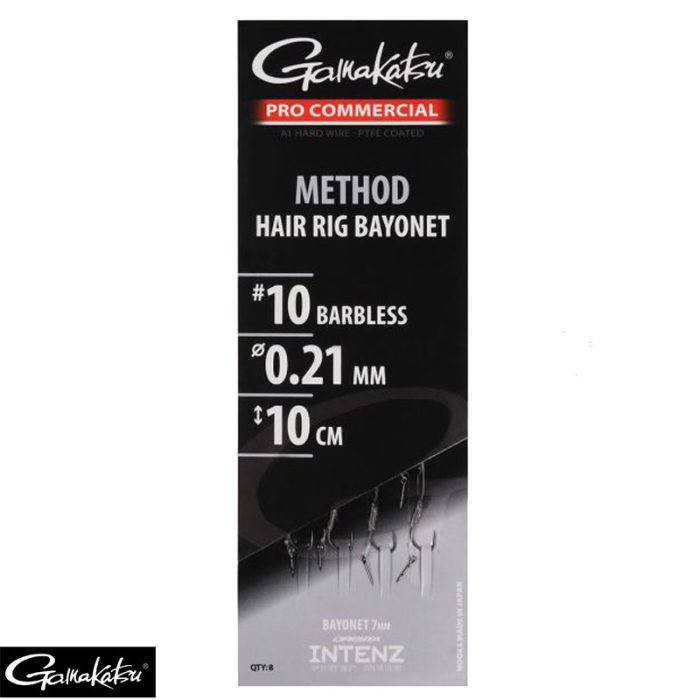 Gamakatsu Pro Commercial Method Eyed Ready Rigs Bayonet 10cm