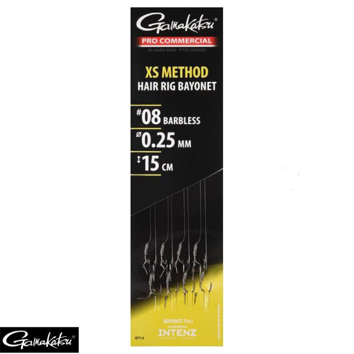 Gamakatsu Pro Commercial XS Method Eyed Ready Rigs Bayonet