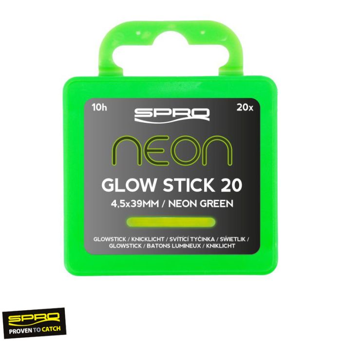 Spro Neon Stick Green 4.5x39mm 20 Stuks