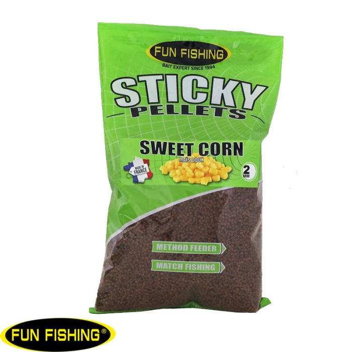 Fun Fishing Sticky Pellets - Sweet Corn