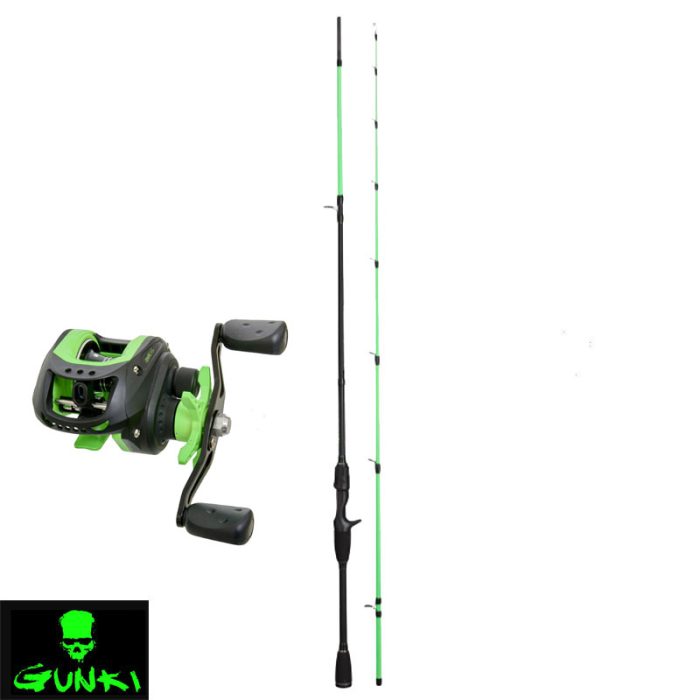 Gunki Spot.ed Baitcast 2.10 Meter 15-40 Gram + Baitcast Reel