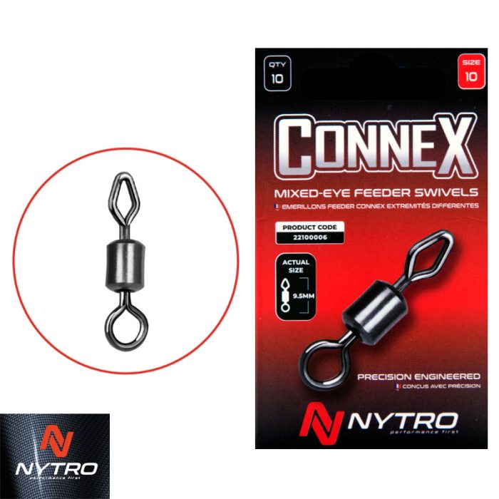 Nytro Connex Mixed-Eye Feeder Swivels