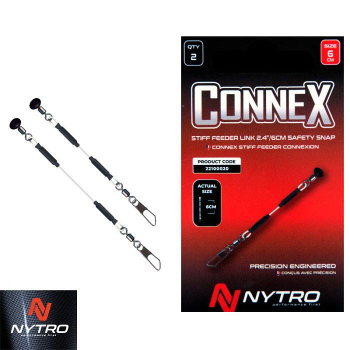 Nytro Connex Stiff Feeder Link With Safety Snap