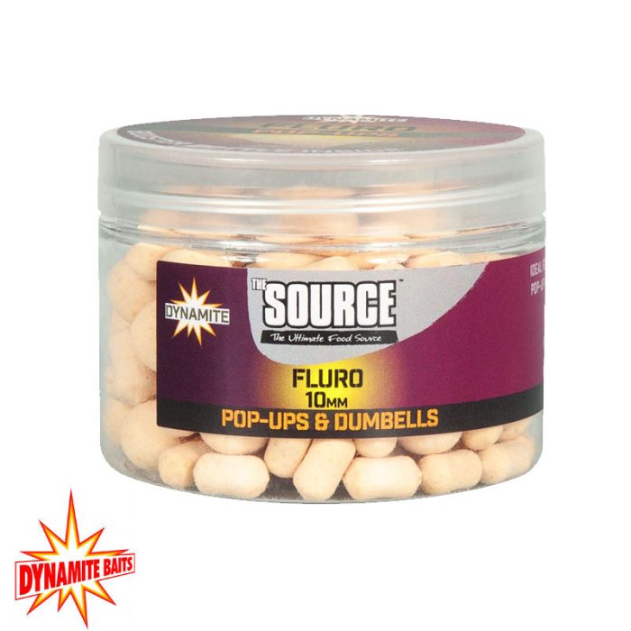 Dynamite Baits Source Fluro Pop Ups 10mm