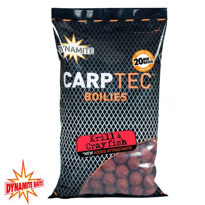Dynamite Baits Carptec Boilies Krill & Crayfish - Afbeelding 2