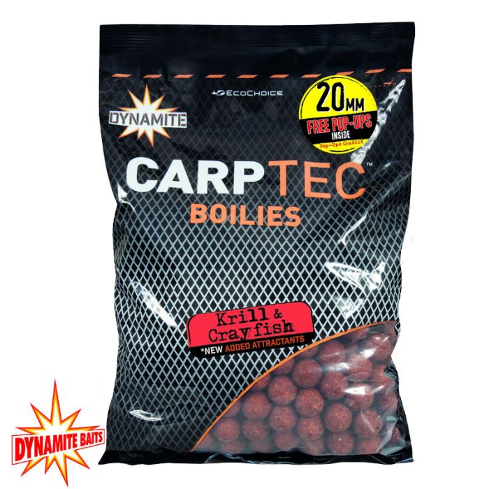 Dynamite Baits Carptec Boilies Krill & Crayfish - Afbeelding 4