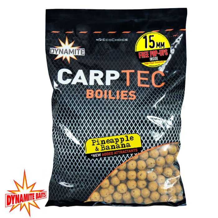 Dynamite Baits Carptec Boilies Pineapple & Banana - Afbeelding 3