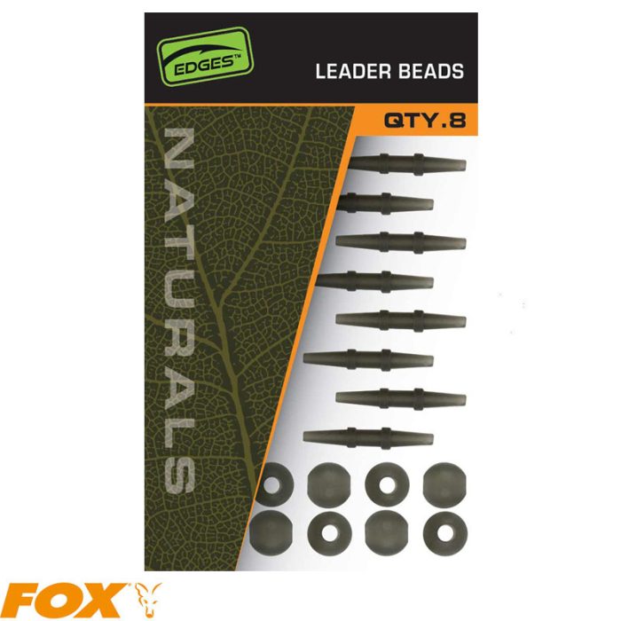 Fox Edges Naturals Leader Beads x 8