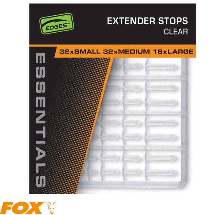 Fox Edges Extender Stops x 2 clear