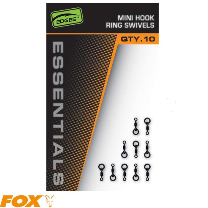 Fox Edges Mini Hook Ring Swivels