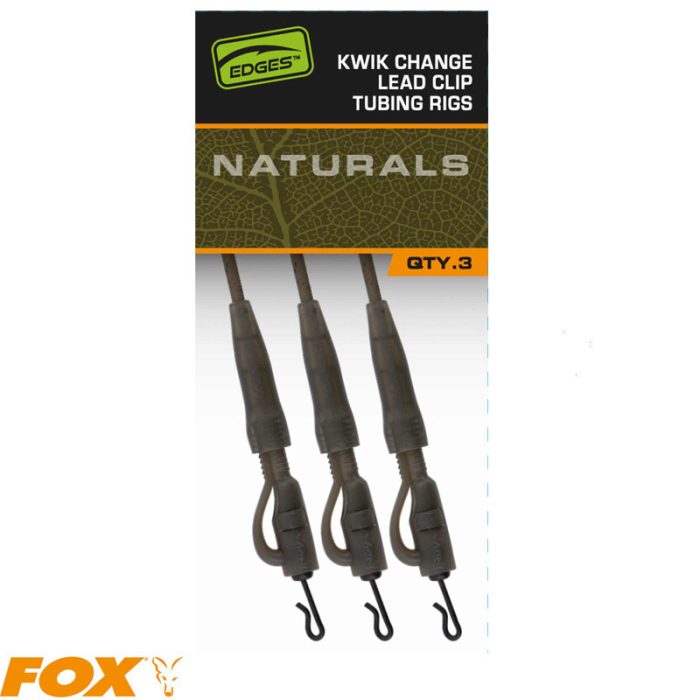 Fox Edges Kwik Change lead clip Tubing Rigs