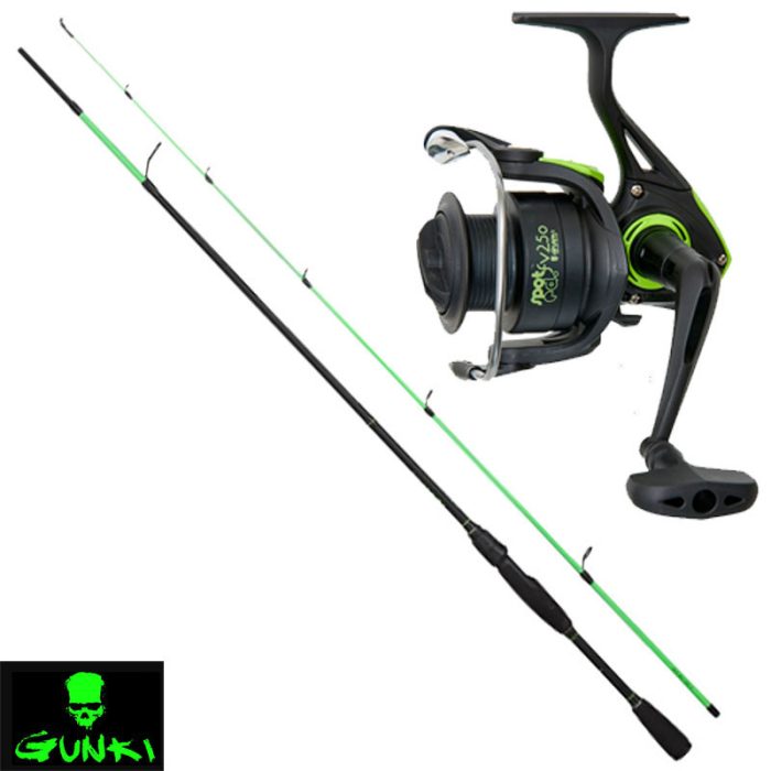 Gunki Spot.ed Spin 2.40 Meter Heavy 15-40 Gram + Molen