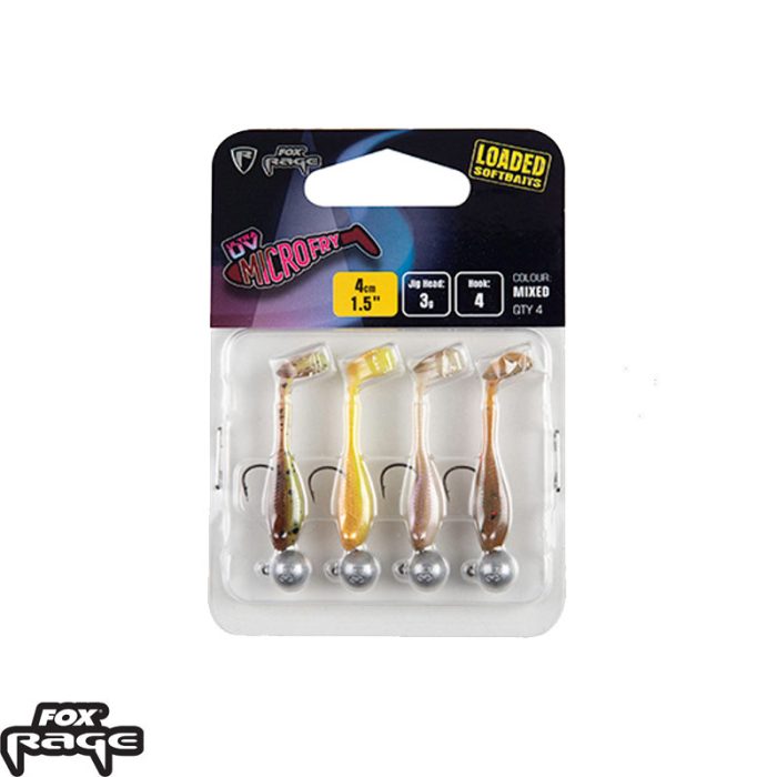 Fox Rage Micro Fry Mixed UV Colour Pack LOADED