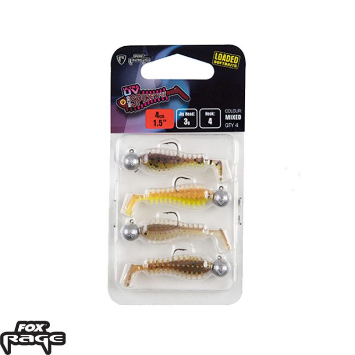 Fox Rage Micro Spikey Fry Mixed UV Colour Pack LOADED