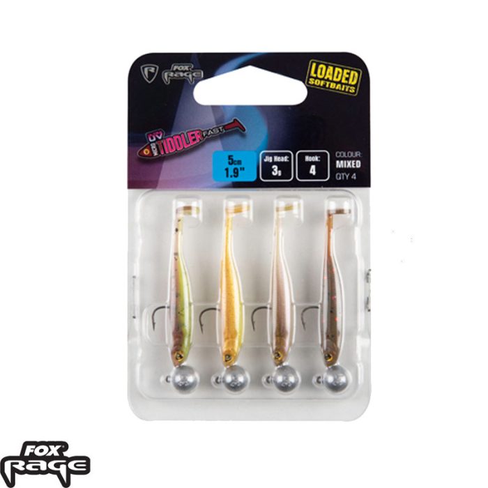 Fox Rage Micro Tiddler Fast Mixed UV Colour Pack LOADED