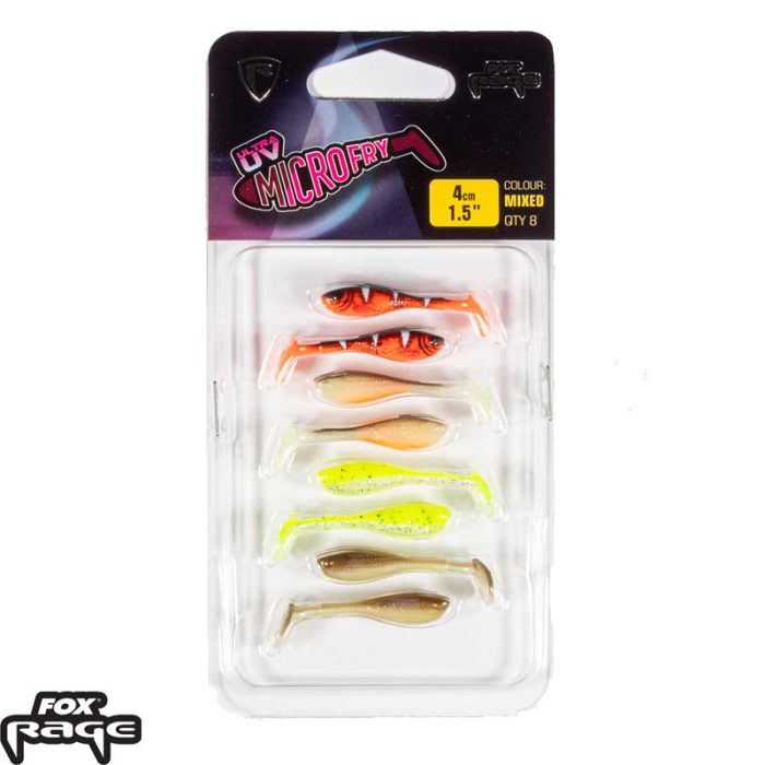 Fox Rage UV Micro fry 4cm x 8pcs