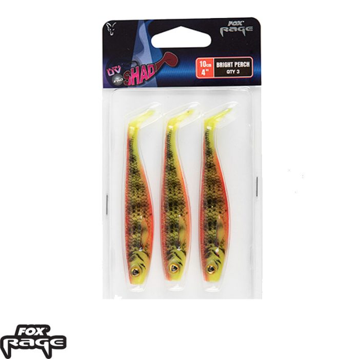 Fox Rage Pro Shad UV Bright Perch - 14cm