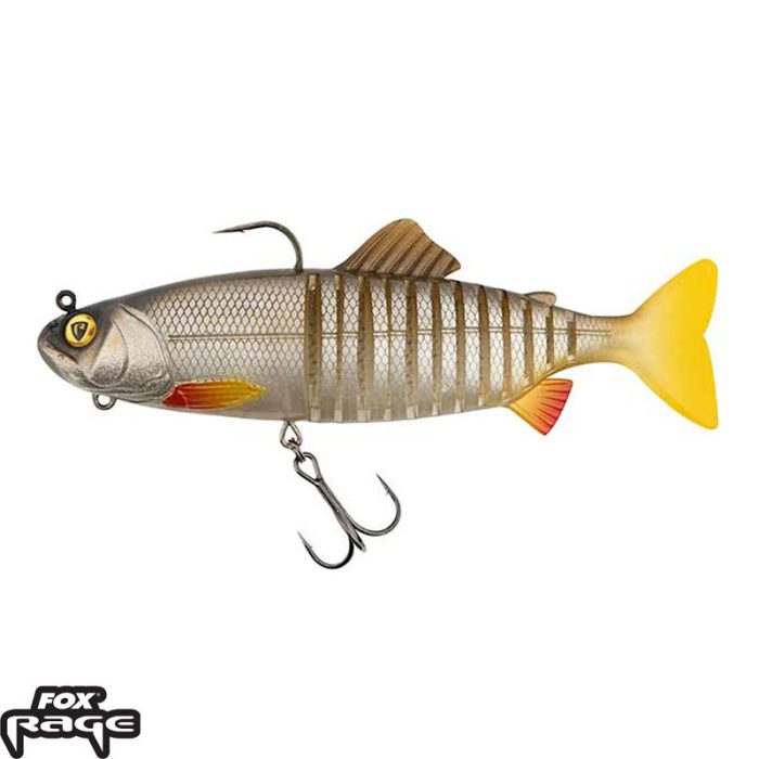 Fox Rage Replicant® Jointed Silver Ghost UV 15cm 60 Gram