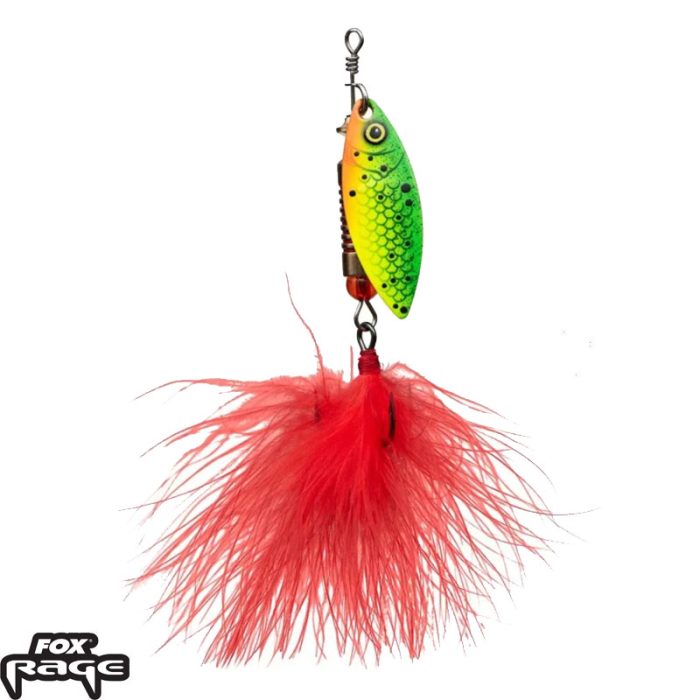 Fox Rage Ultra UV Spinners Lemon Tiger Size 3 - 11g