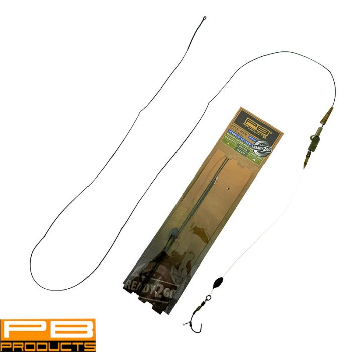 PB R2G SR Clip Leader 90/Ronnie Hinged Stiff Rig 2pcs Weed