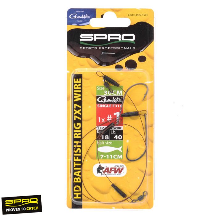 Spro Heavy Duty Baitfish Rig 7x7 30 CM