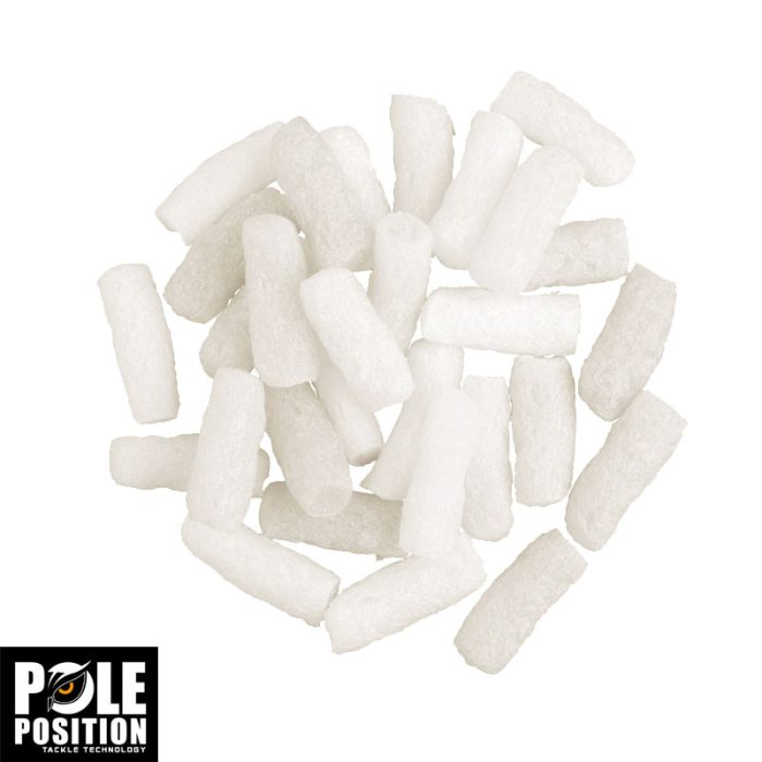 Pole Position Soluble Foam Chips White