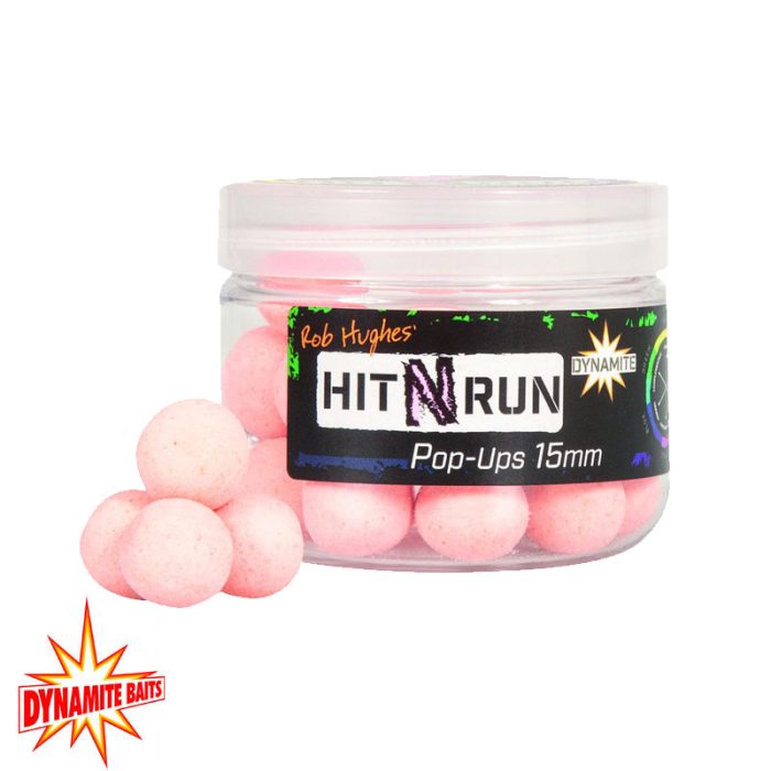 Dynamite Baits HIT'N'RUN Pop-Ups Pink 15mm