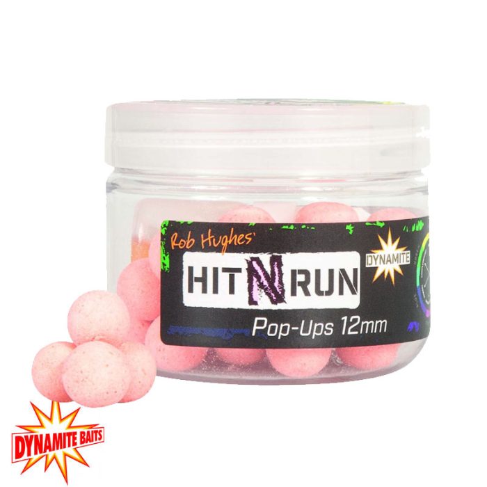 Dynamite Baits HIT'N'RUN Pop-Ups Pink 12mm