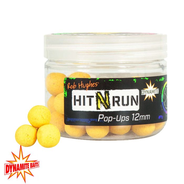 Dynamite Baits HIT'N"RUN Pop-Ups Yellow 12mm