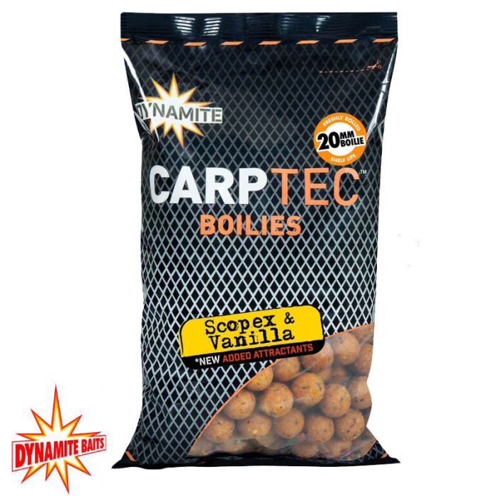 Dynamite Baits Carptec Boilies Scopex & Vanilla - Afbeelding 2