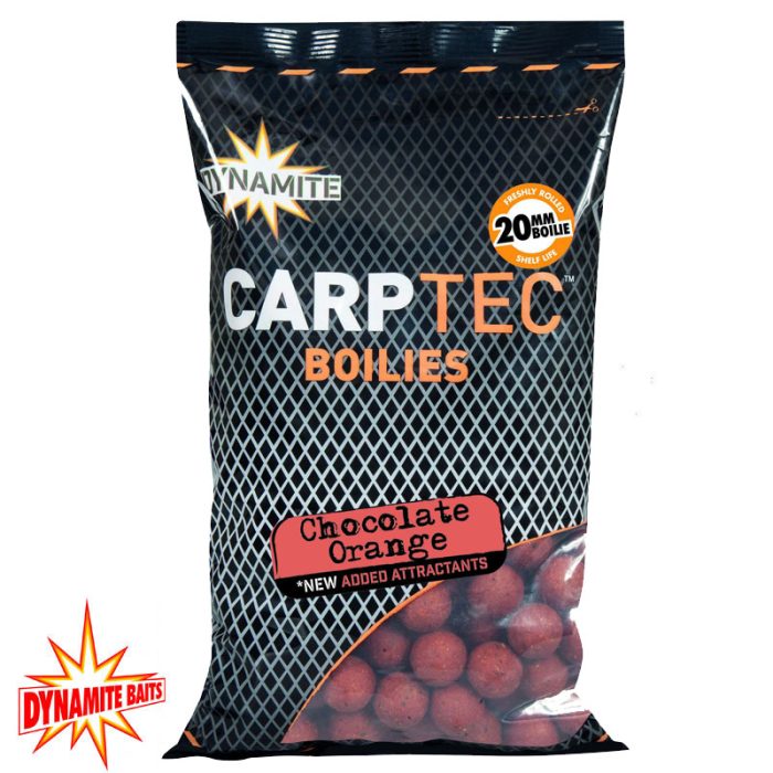Dynamite Baits Carptec Boilies Chocolate Orange - Afbeelding 2