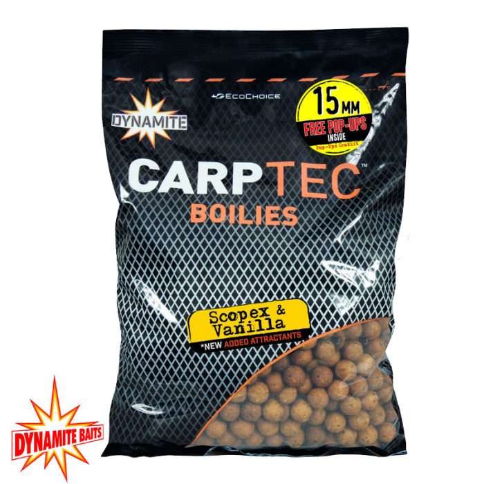 Dynamite Baits Carptec Boilies Scopex & Vanilla - Afbeelding 3