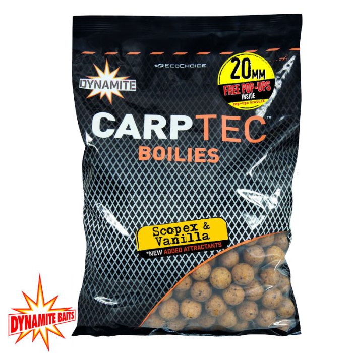 Dynamite Baits Carptec Boilies Scopex & Vanilla - Afbeelding 4