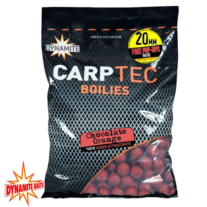 Dynamite Baits Carptec Boilies Chocolate Orange - Afbeelding 4