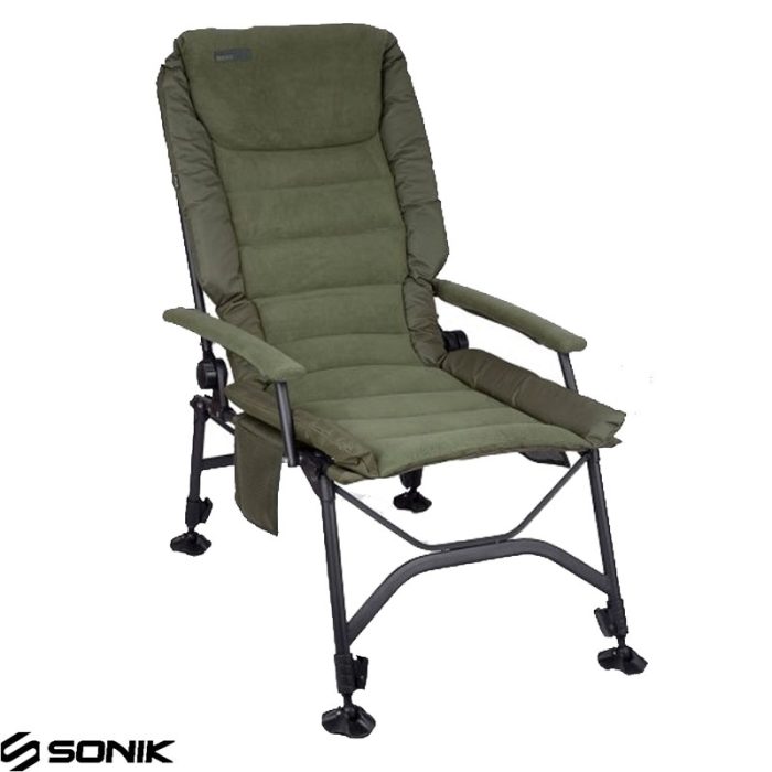 Sonik Bank-Tech Hi-Back Recliner Chair