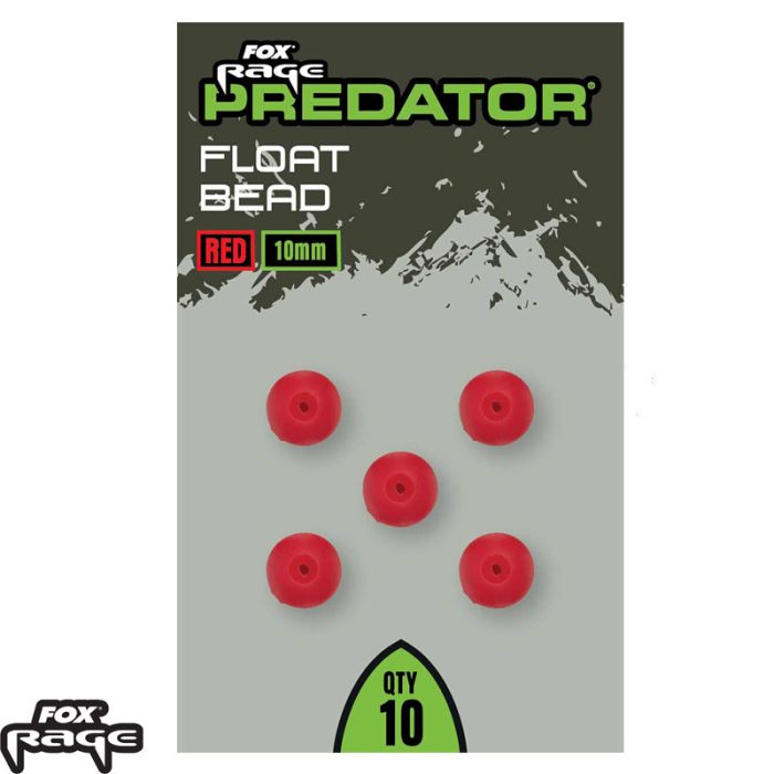 Fox Rage Predator Red Float Bead 10mm