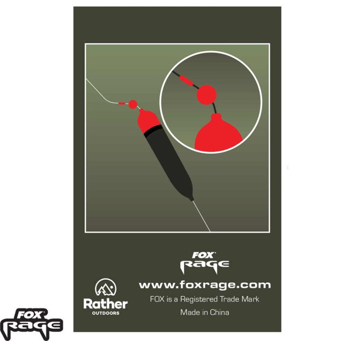 Fox Rage Predator Red Float Bead 10mm - Afbeelding 2