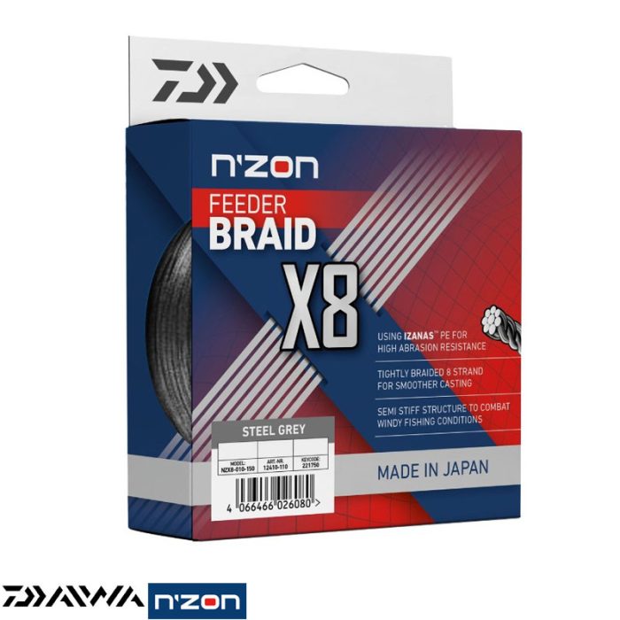 Daiwa N'Zon X8 Braid 150 Meter