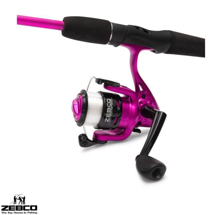 Zebco Fishing Combo 1.60 Meter - Roze - Afbeelding 2