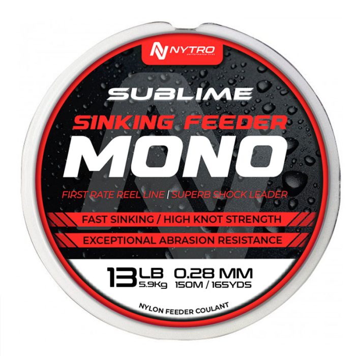 Nytro Sublime Sinking Feeder Mono 150 Meter