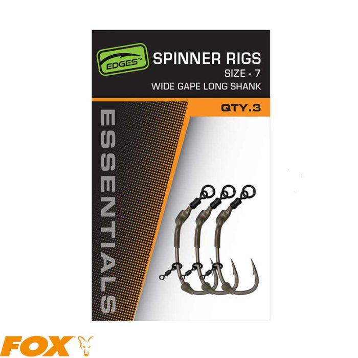Fox Edges Spinner Rig Size 6 - 3 Stuks