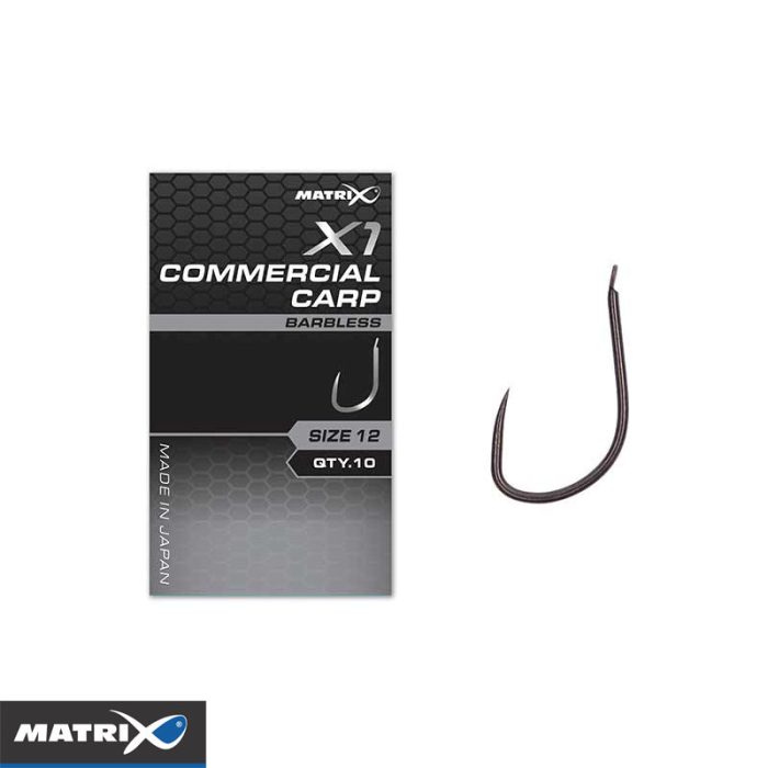 Matrix X1 Commercial Carp Barbless