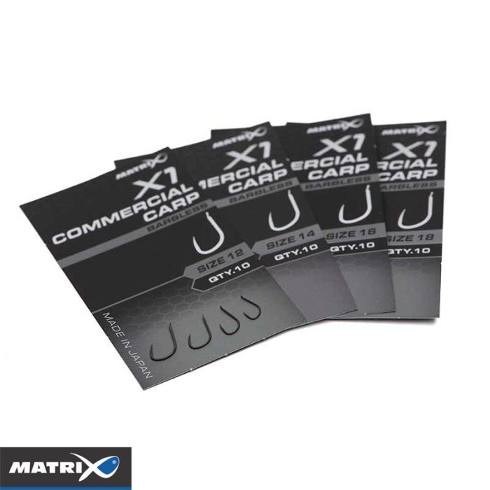 Matrix X1 Commercial Carp Barbless - Afbeelding 3
