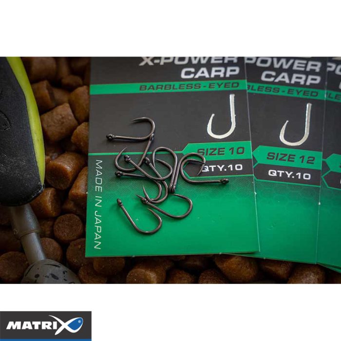 Matrix X8 X-Power Carp Barbless - Eyed - Afbeelding 6