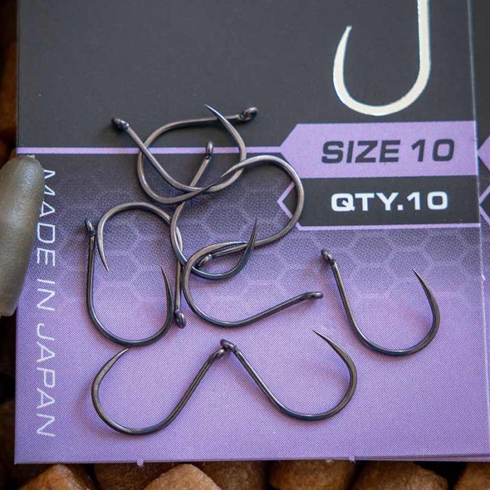 Matrix X9 Carp Wide Gape Barbless - Eyed - Afbeelding 6