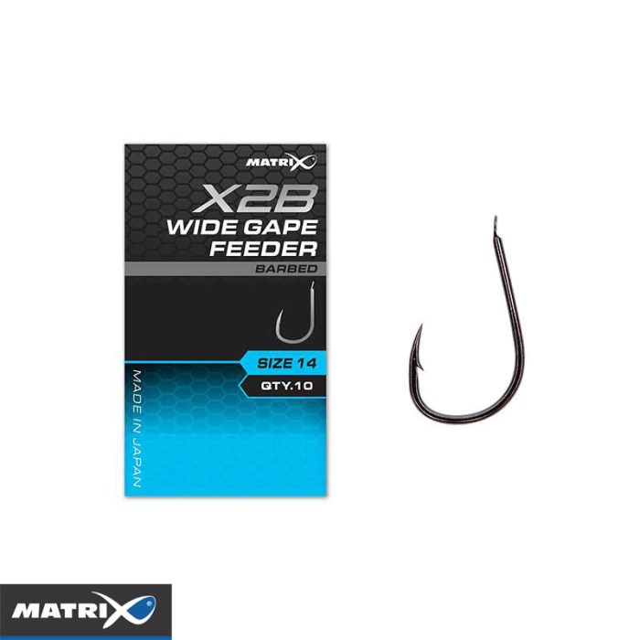 Matrix X2B Wide Gape Feeder Barbed