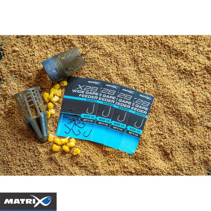 Matrix X2B Wide Gape Feeder Barbed - Afbeelding 7