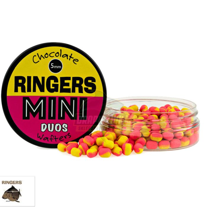 Ringers Mini Wafters Duo's 5 MM Yellow/Pink
