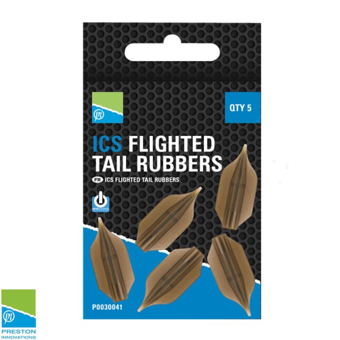 Preston Ics Flighted Tail Rubbers