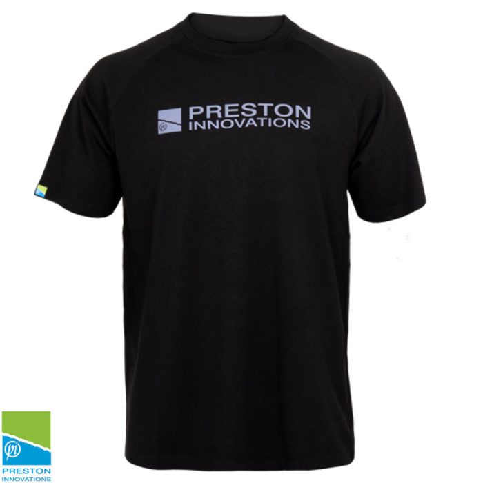 Preston Lightweight Black Raglan T-Shirt